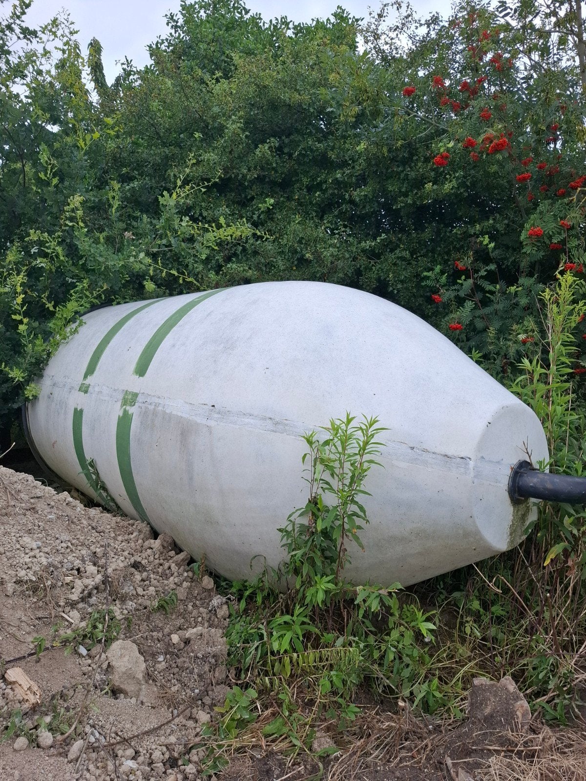 bulksilo met onderstel, Ophalen, Vee