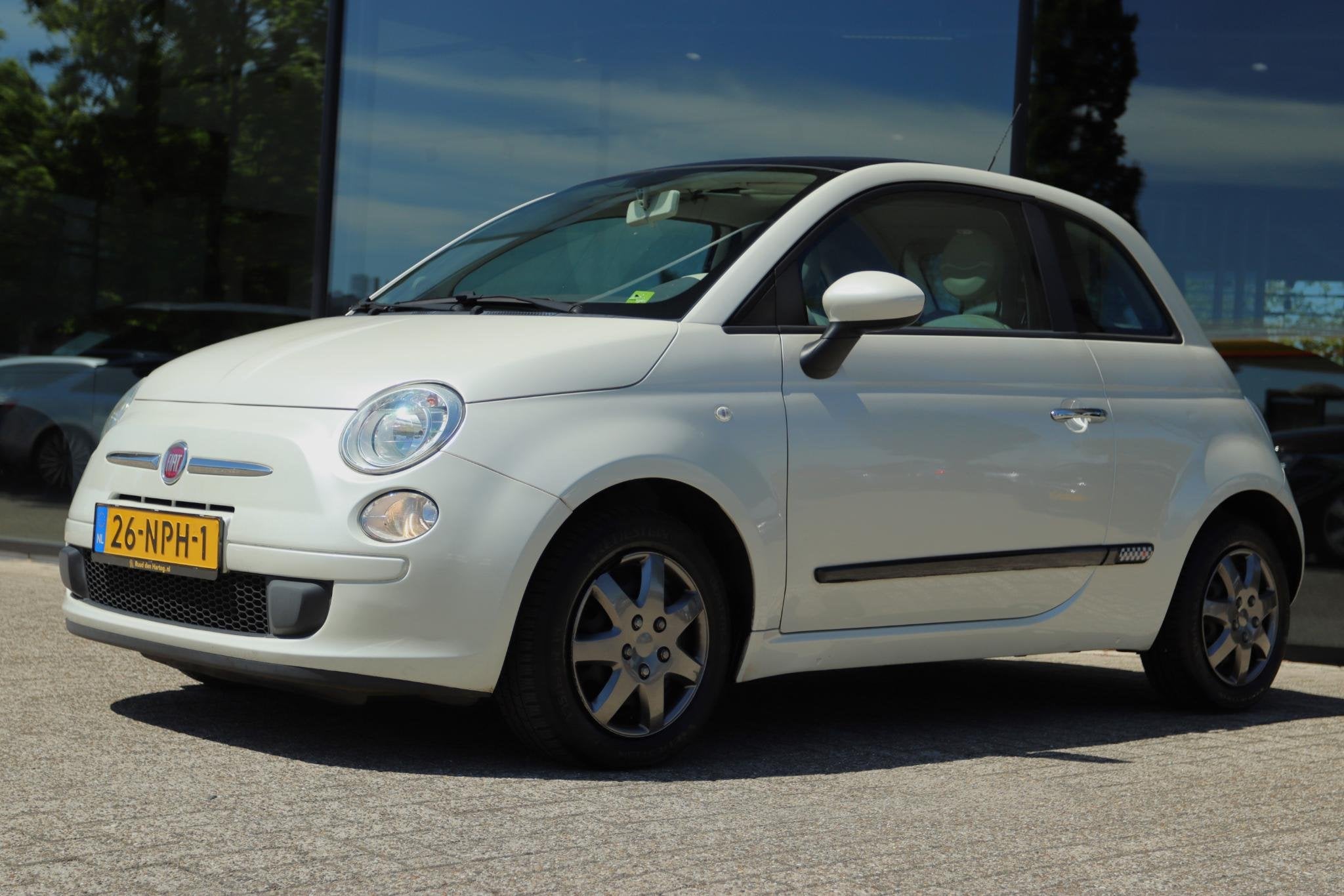 Fiat 500 1.2 POP AUT. | PANORAMA | AIRCO | PDC | ORIG NL NAP, Auto's, Euro 5, Stof, Gebruikt, 1242 cc