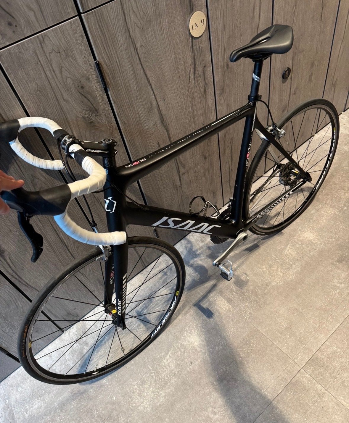 Isaac Boson racefiets - Zo goed als nieuw, Overige merken, 28 inch, Carbon, Ophalen of Verzenden