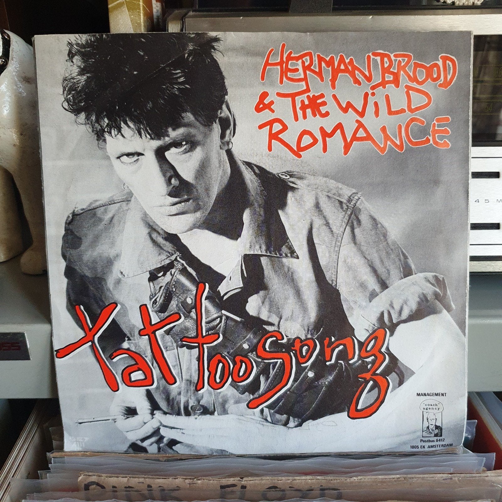 Herman Brood  & The Wild Romance - Tatto song, Cd's en Dvd's, Ophalen of Verzenden, Zo goed als nieuw, Overige formaten, Poprock