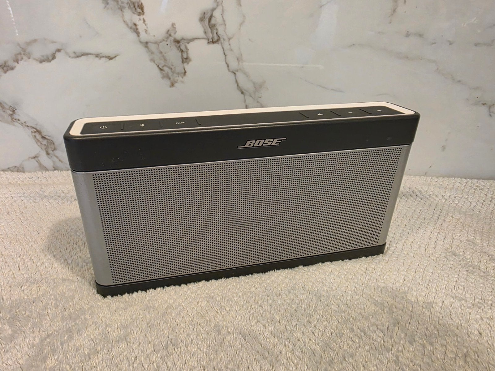 Bose SoundLink Bluetooth Speaker III + lader, Audio, Tv en Foto, Luidsprekers, Zo goed als nieuw, Bose, Ophalen of Verzenden