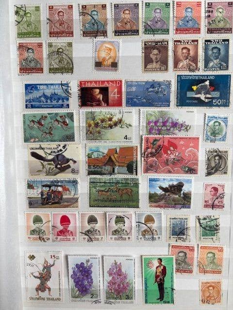 postzegels Thailand, Ophalen of Verzenden, Gestempeld, Zuid-Azië