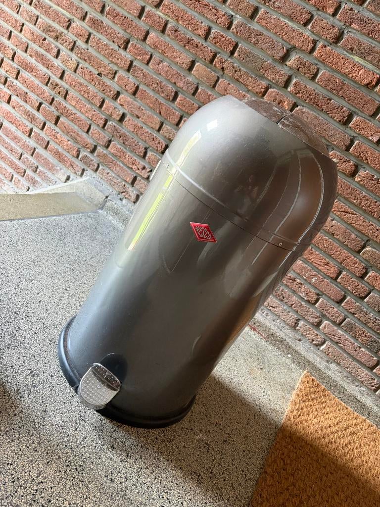 Wesco Prullenbak - Pedaalemmer, Ophalen, Met pedaal, 40 liter of meer, Zo goed als nieuw
