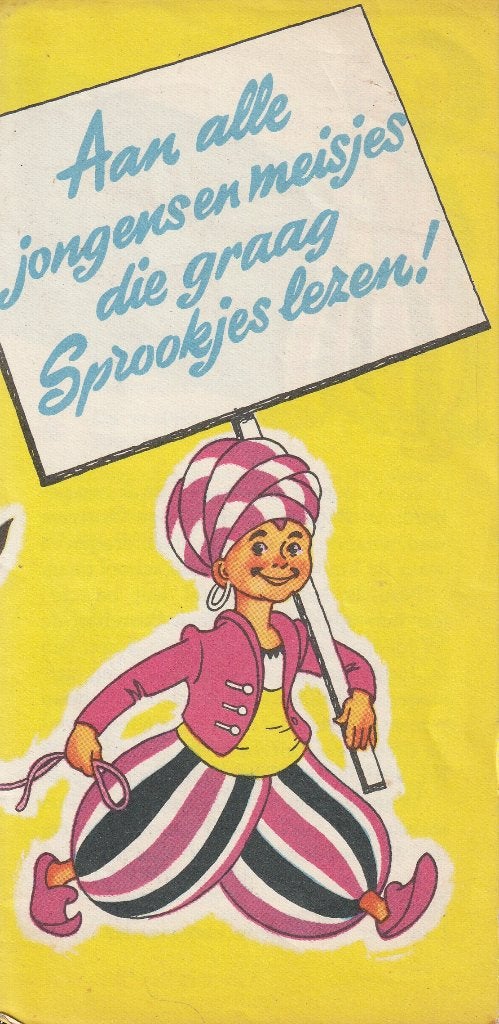 Folder Calvé-Delft Arretje Nof-boeken, Ophalen of Verzenden, Gelezen, Folder