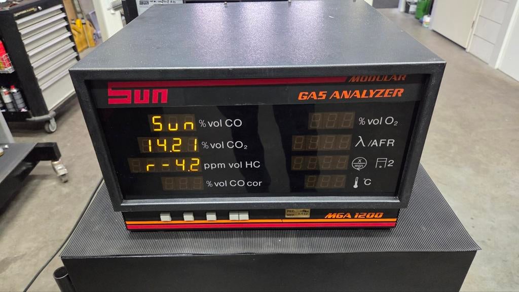 SUN MGA1200 4-gas tester - Werking onbekend, service nodig, Ophalen, Gebruikt