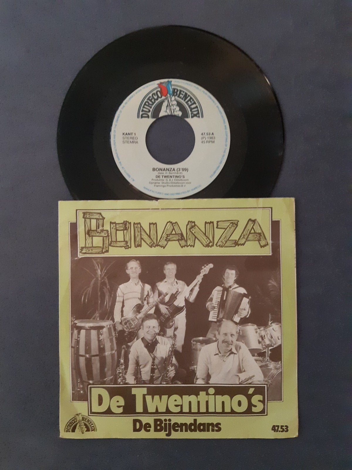 De Twentino's - Bonanza VG/VG+, Ophalen of Verzenden, Gebruikt, 7 inch, Levenslied of Smartlap
