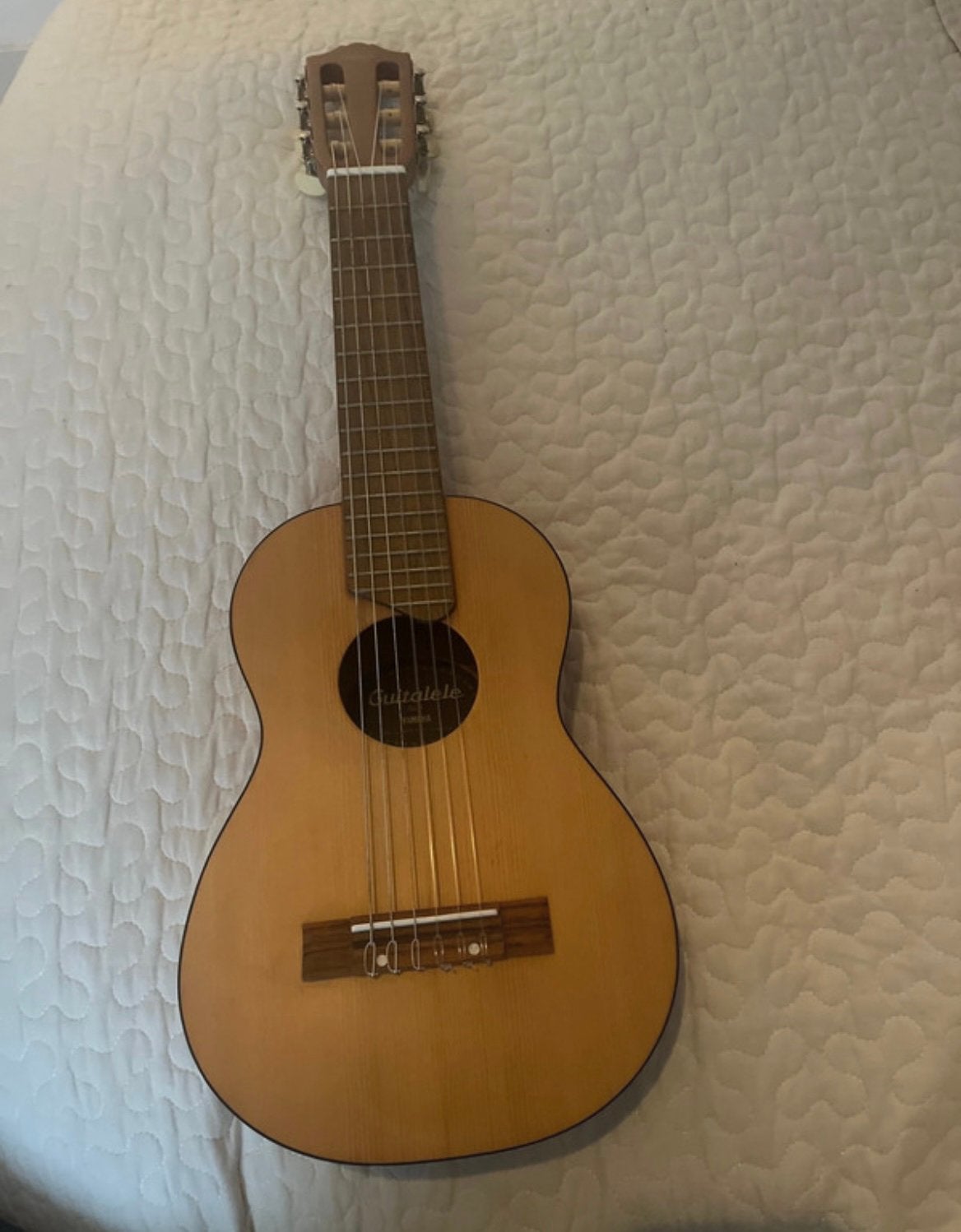 Yamaha Guialele GL1 gitaar, Ophalen of Verzenden, Zo goed als nieuw, Klassieke of Spaanse gitaar