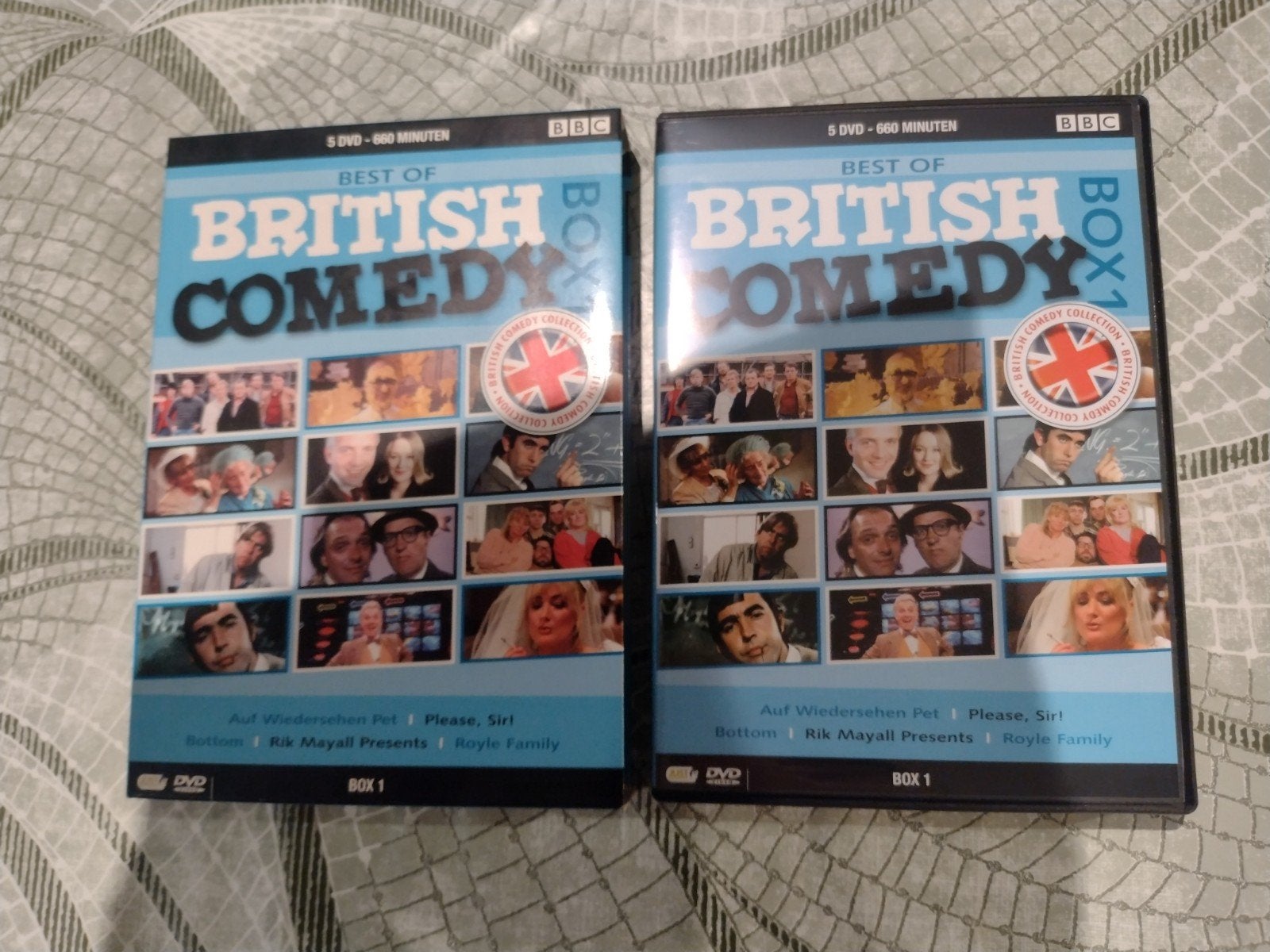 British comedy box met NL subs 5 dvd box, Ophalen of Verzenden