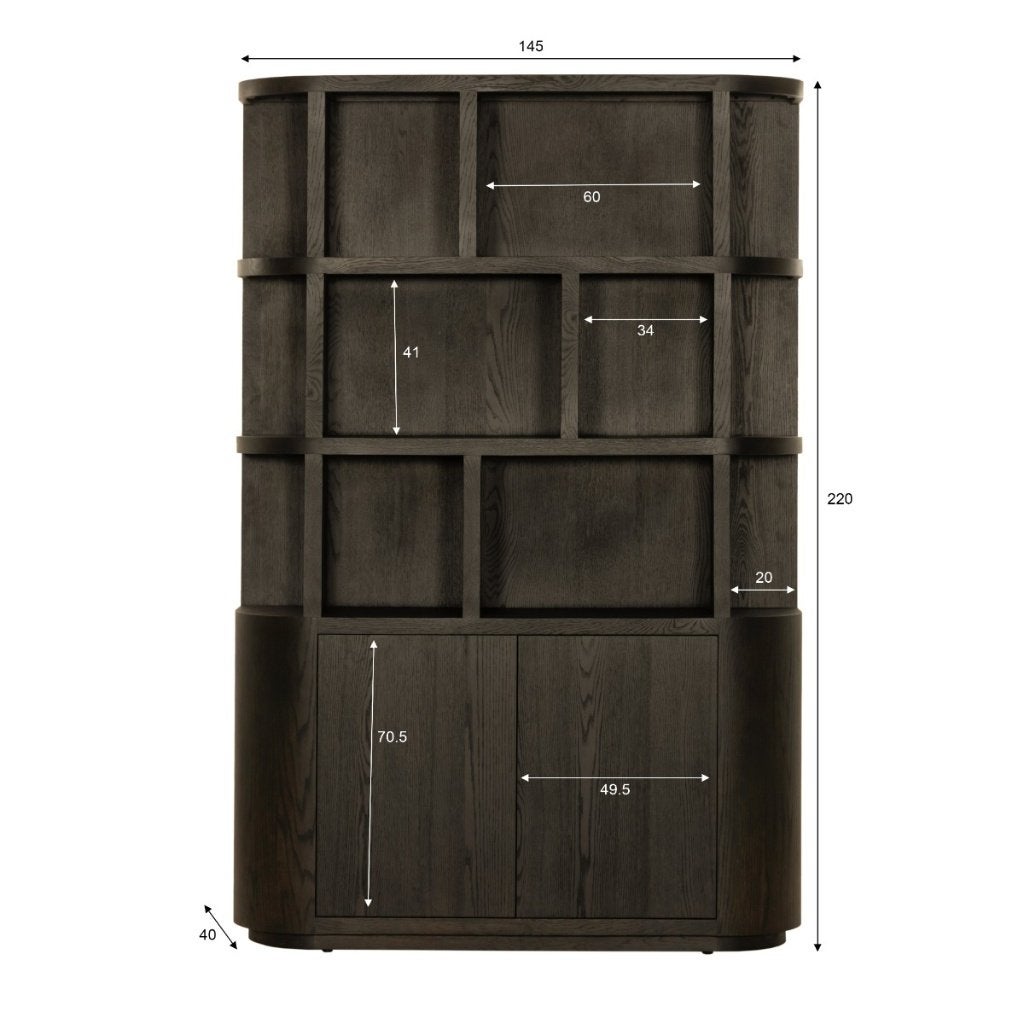Foto 3 van NIEUW Livingfurn Novero kast 220x145 cm | €1749 nu €999 demo