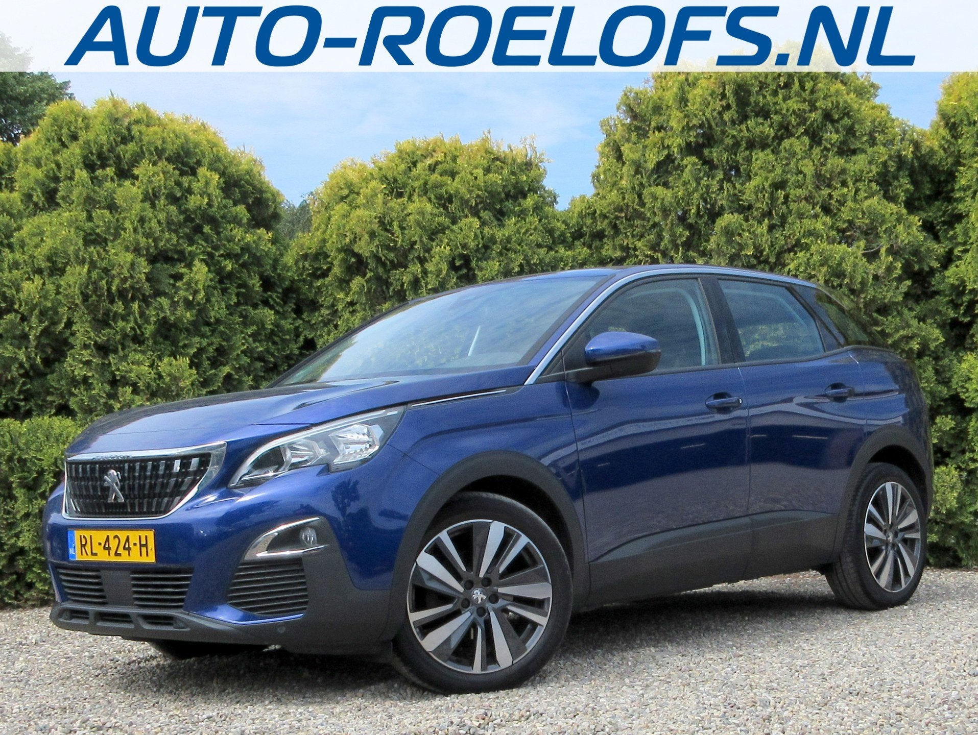 Peugeot 3008 1.2 PureTech Blue Lease * Navi * 360 camera *, Parkeersensor, Stof, Gebruikt, 1199 cc