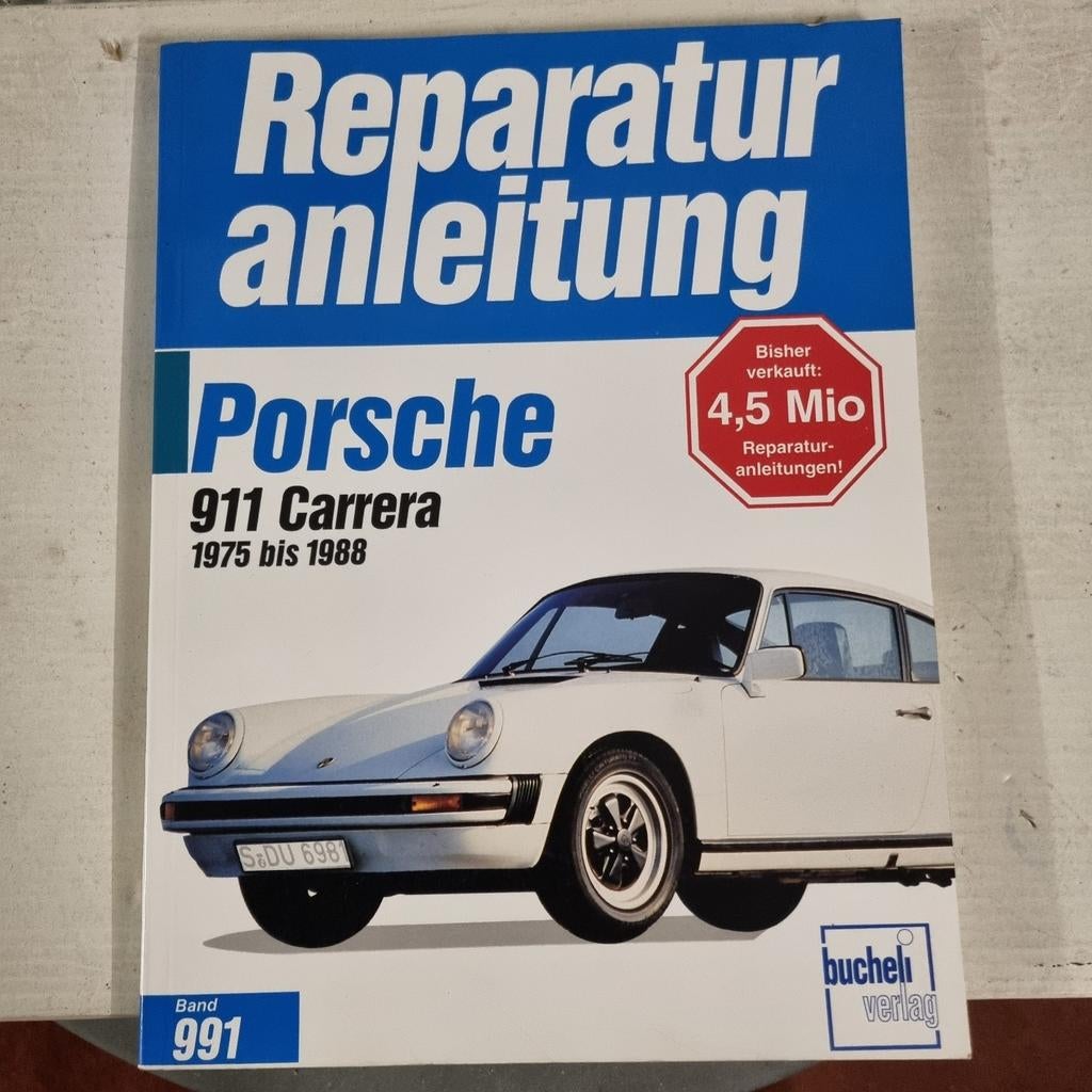 Porsche 911 Carrera Werkplaatsboek (1975-1988) - Nieuw, Ophalen of Verzenden, Nieuw, Porsche