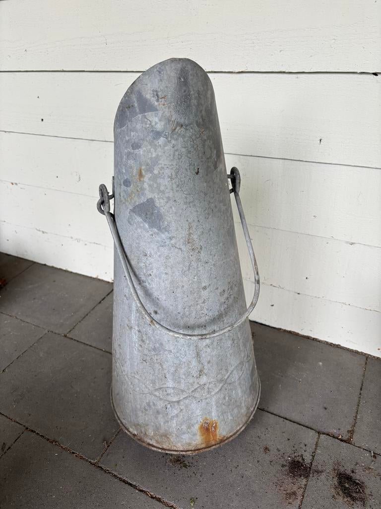 Zinken kolenkit - Vintage en decoratief, Ophalen of Verzenden