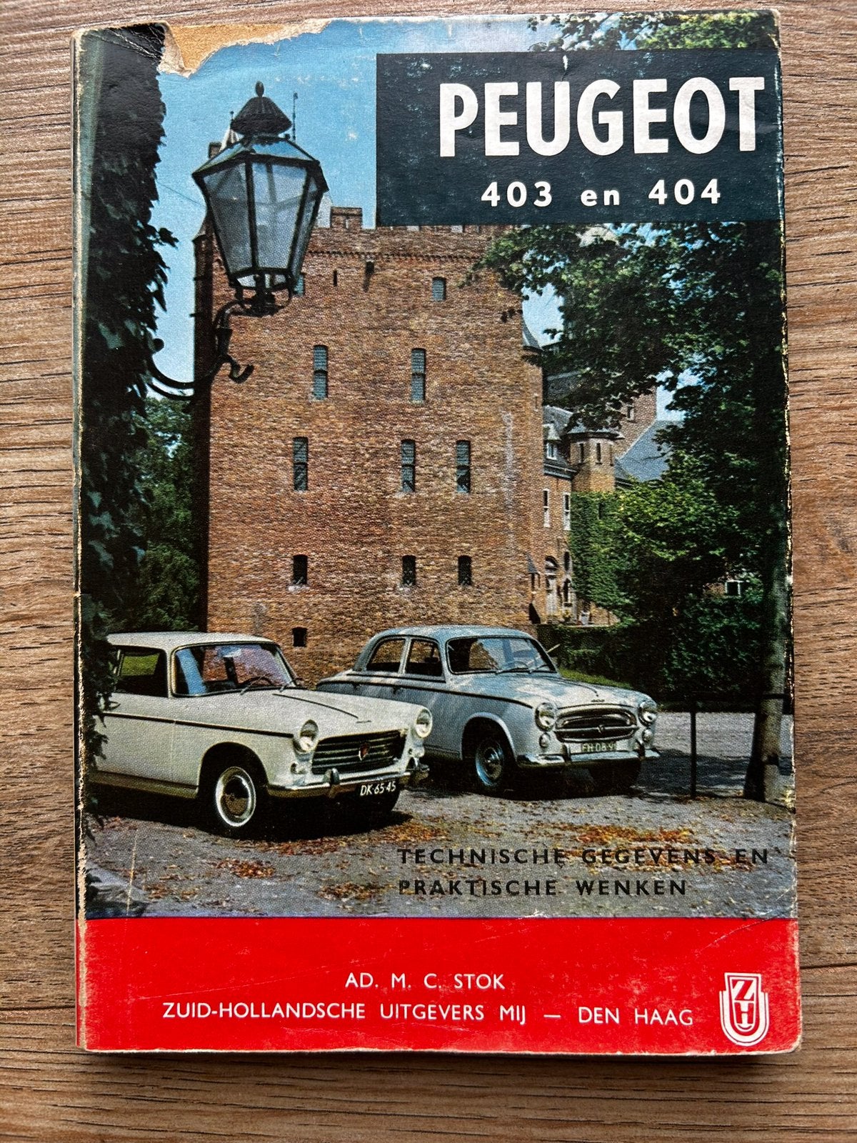 Handleiding Peugeot 403 , 404 1960, Boeken, Ophalen of Verzenden, Gelezen, Peugeot