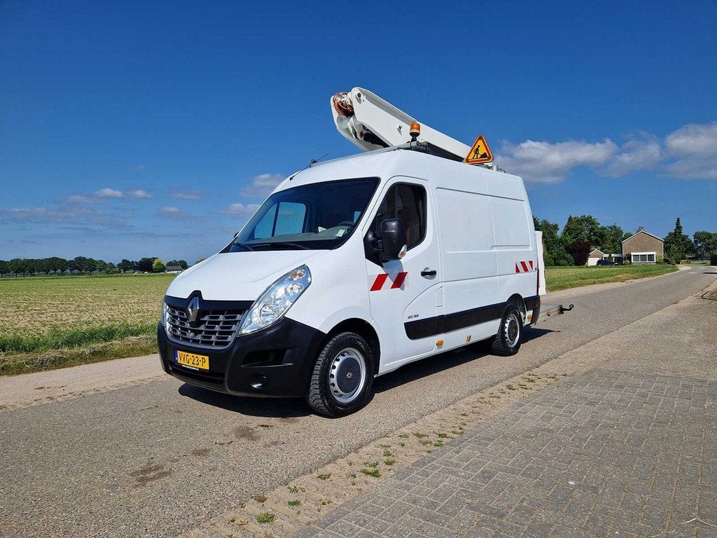 Renault Master T35 2.3 dCi L1H2 AERIAL PLATFORM , VVG-23-P, 13 km/l, Euro 5, Gebruikt, Renault