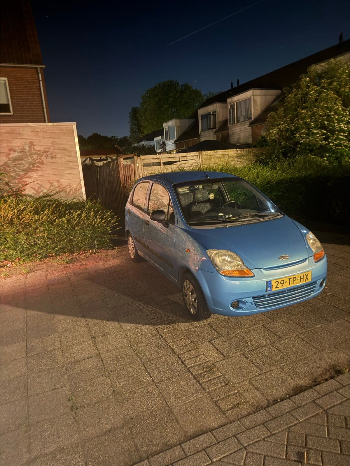 Chevrolet Matiz 0.8 2006 Blauw, Ophalen of Verzenden, Gebruikt