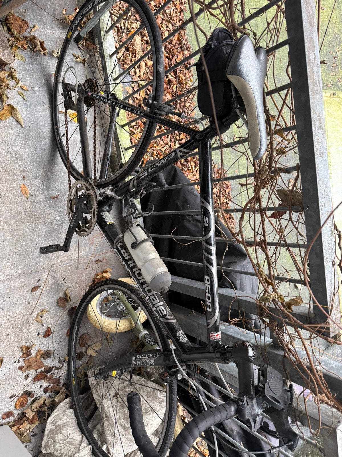 Cannondale racefiets maat 58 carbon fork, Fietsen en Brommers, Fietsen | Oldtimers, 55 tot 59 cm, Ophalen