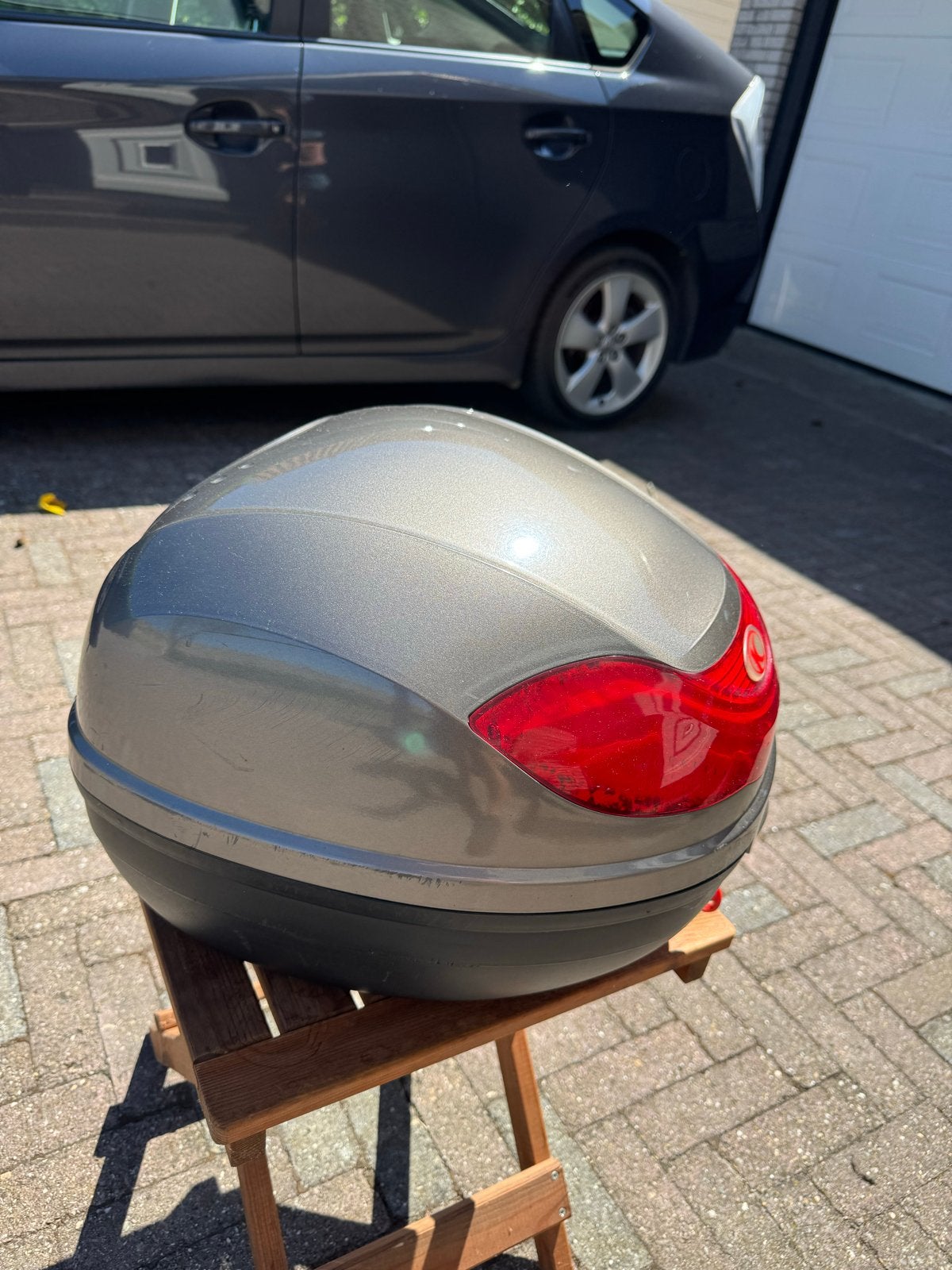 Universele scooter/motorkoffer, Motoren, Ophalen of Verzenden, Gebruikt