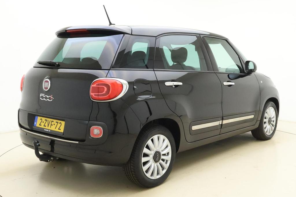 Fiat 500 L 0.9 TwinAir Easy Eco | Trekhaak | Airco | Weinig, Stof, Gebruikt, Euro 6, Zwart