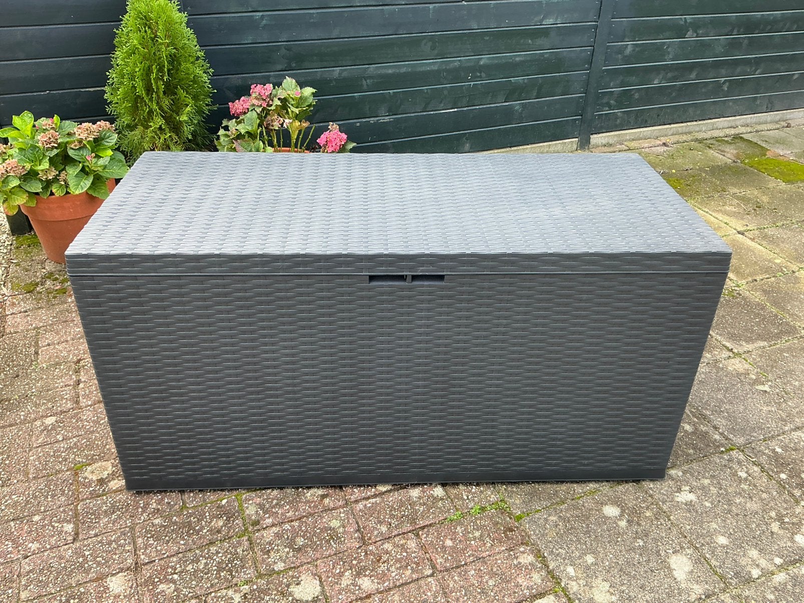 Livarno opbergbox Tuinkussens, Ophalen, Zo goed als nieuw, Kunststof, Overige typen