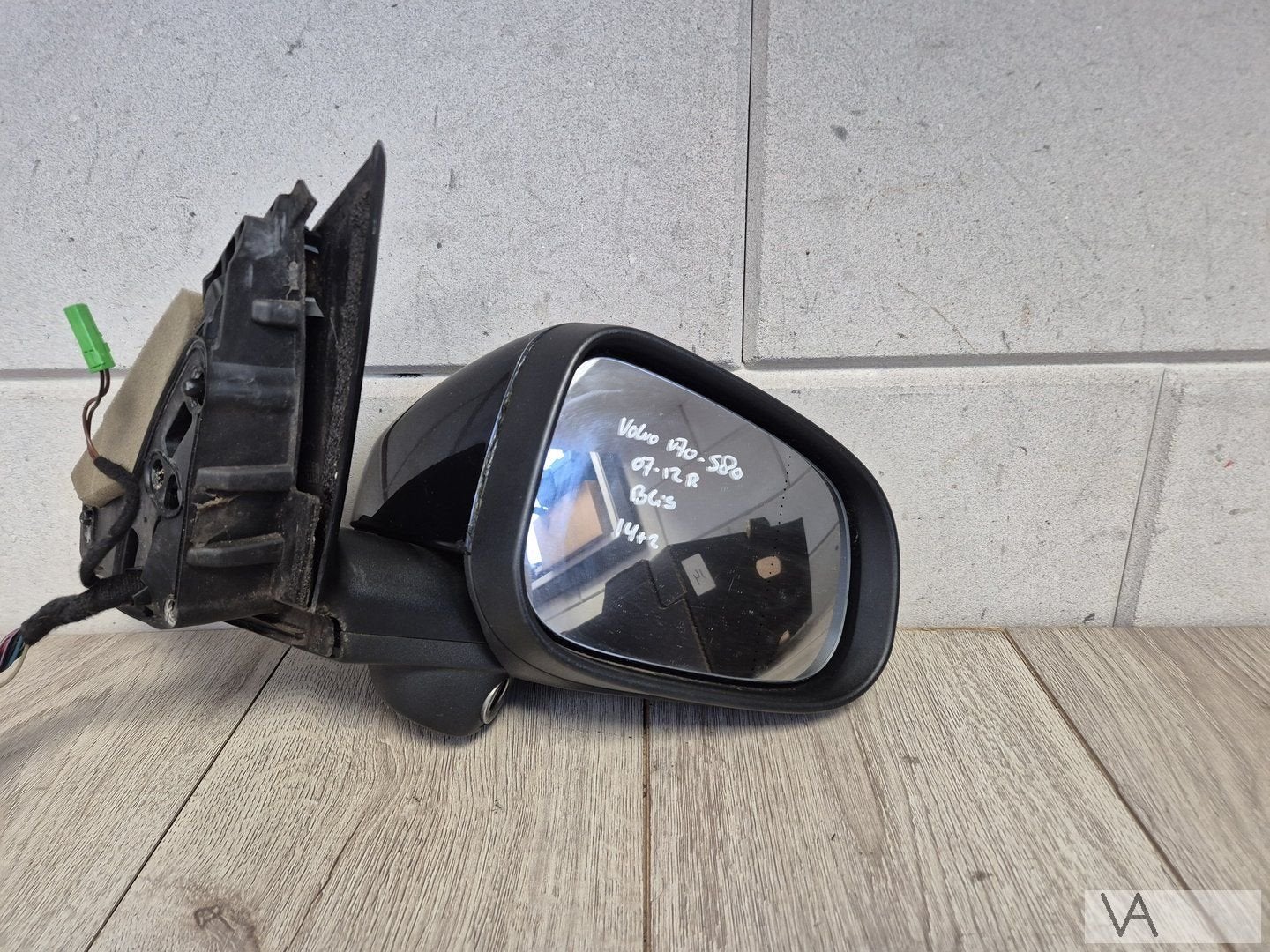 Volvo V70 en S80 2006 - 2012 spiegel rechts BLIS CAMERA €200, Gebruikt, -, -, Ophalen of Verzenden