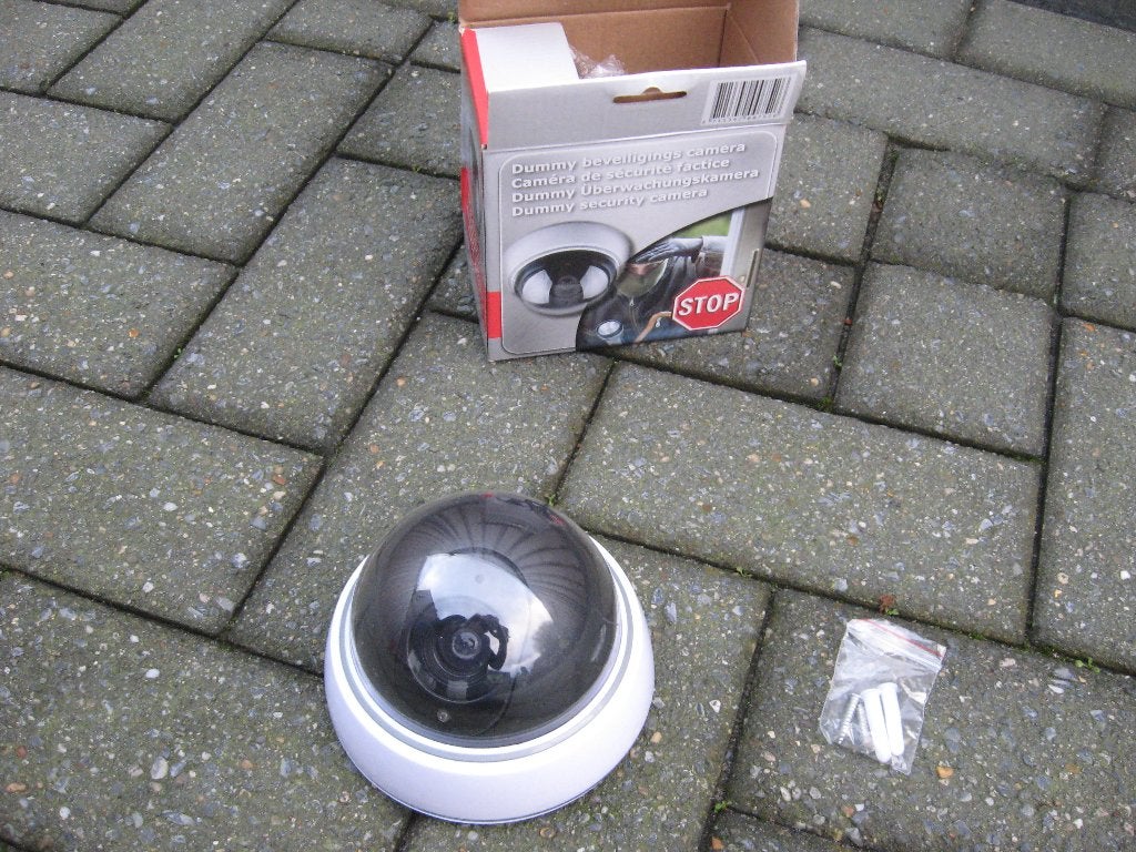 Dome Camera Dummie, Ophalen, Zo goed als nieuw, Buitencamera