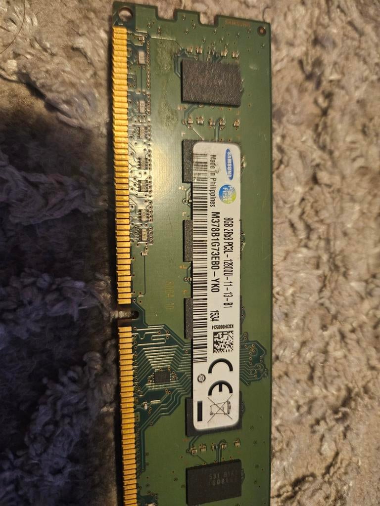 DDR3 RAM Geheugenmodules voor Desktop of Laptop, Gebruikt, Server, 8 GB, DDR3