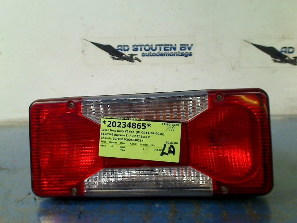 Achterlicht Links Iveco New Daily VI (2014-03/2016-04), Gebruikt, Overige automerken, Iveco Magirus AG, Info@iveco-sw.de