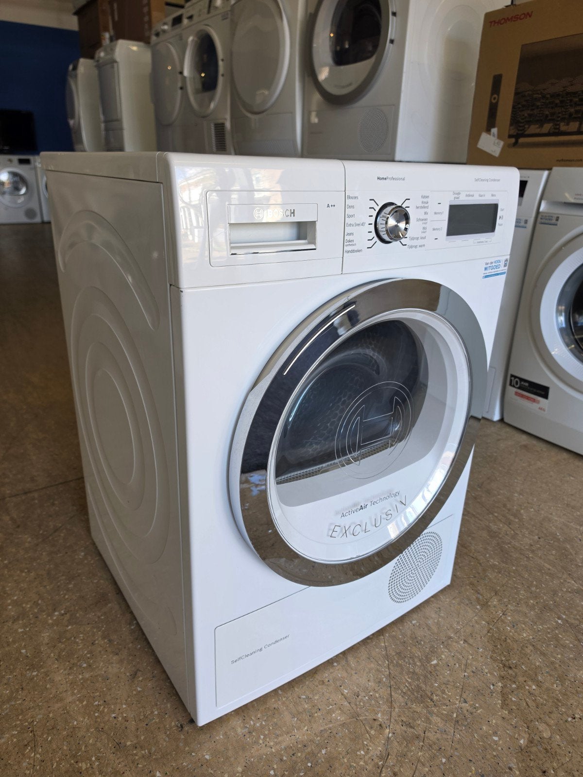 Bosch Home Professional warmtepompdroger | Gratis thuis 🚚✅️, Bosch, Jirnsum, Anti-kreukfase, Overige typen