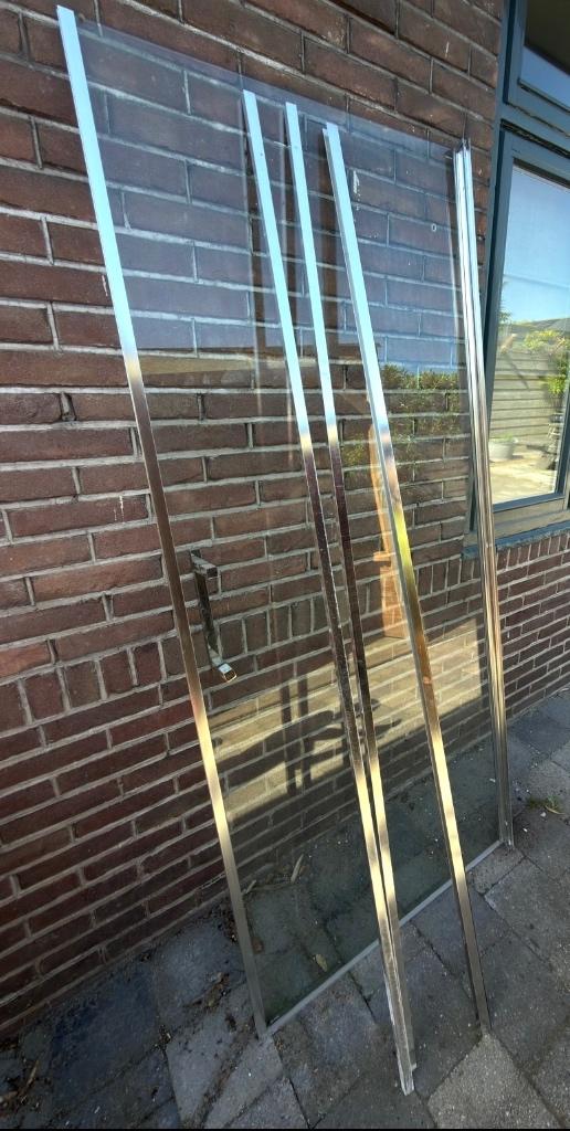 Douchedeur, Ophalen, Gebruikt, Glas, Douche