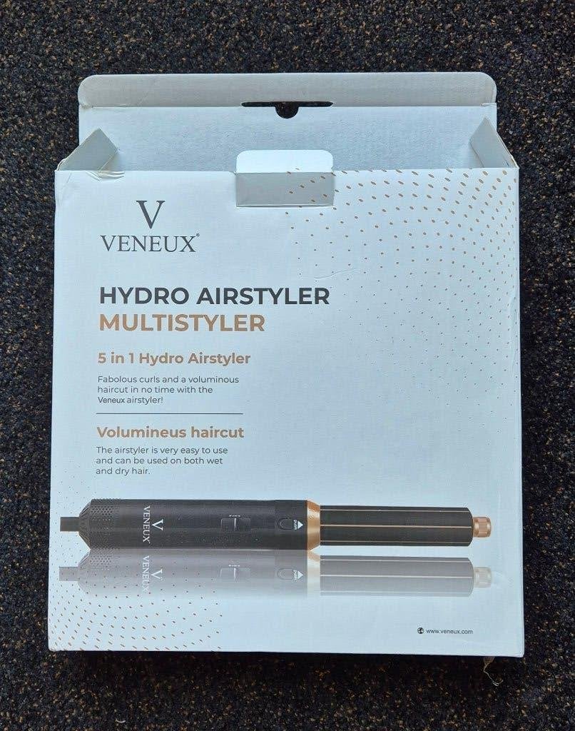 (VENEUX) 5-in-1 Hydro Airstyler, Ophalen of Verzenden, Zo goed als nieuw, Krultang of Stijltang