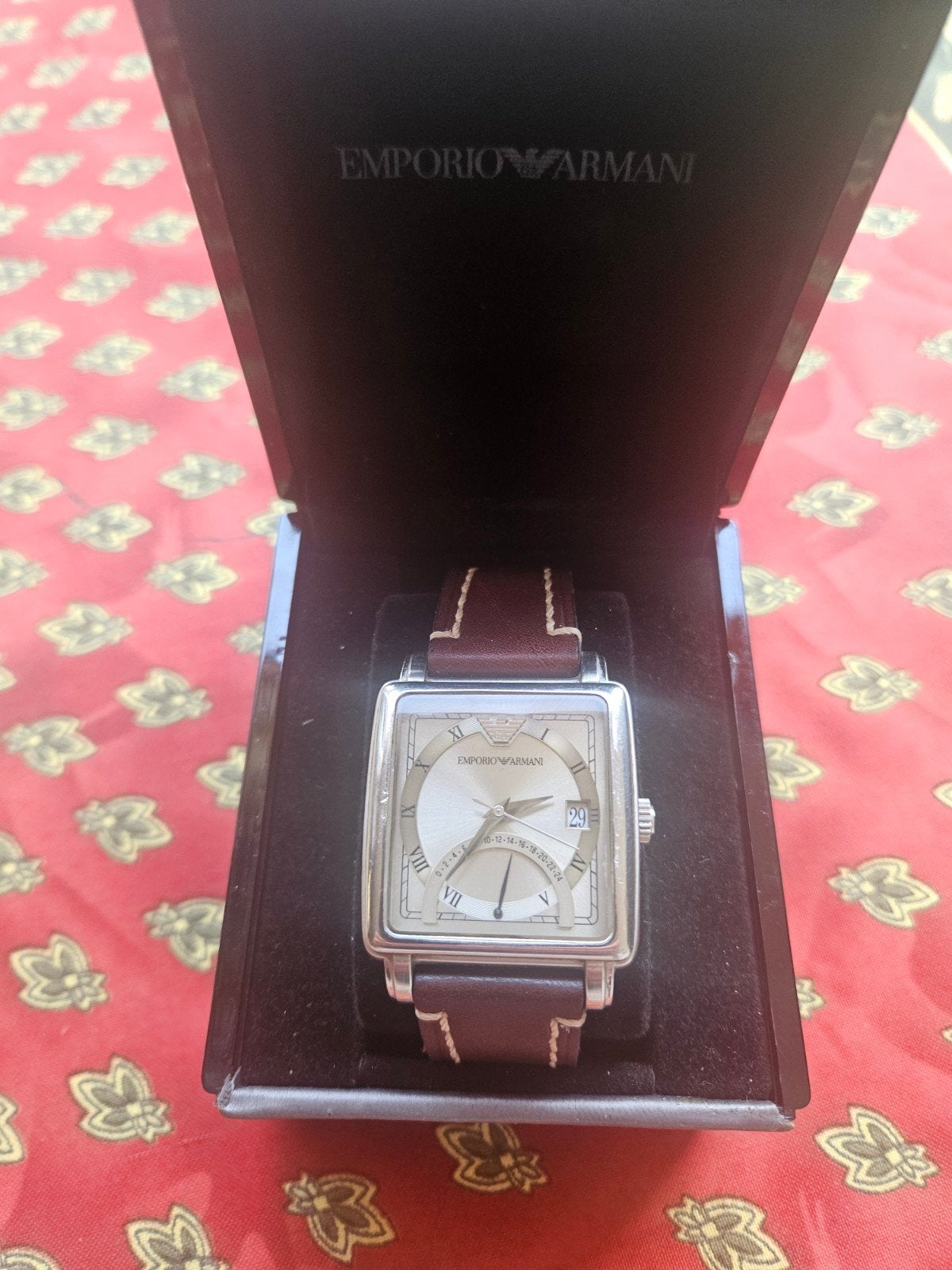 Emporio Armani AR 5328 horloge, Overige merken, Staal, Polshorloge, Ophalen of Verzenden