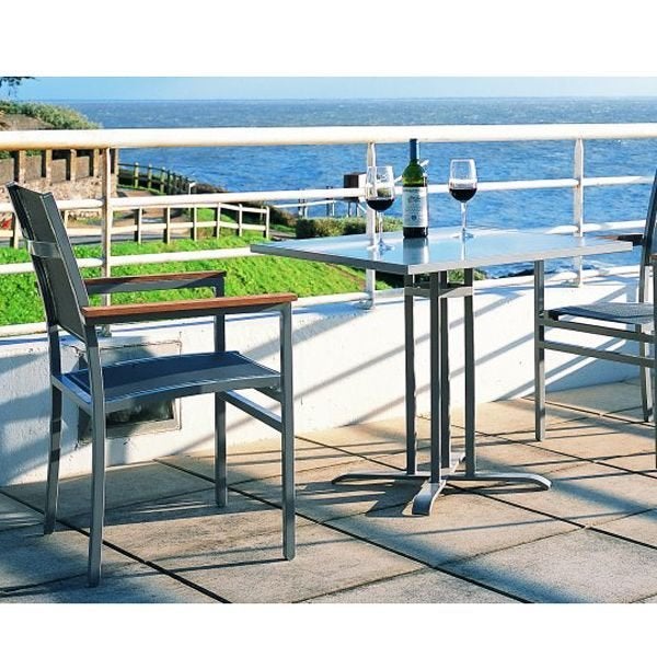 Rausch balkon-/terras-/tuintafel(s), Eettafel, Aluminium, Zo goed als nieuw, Ophalen