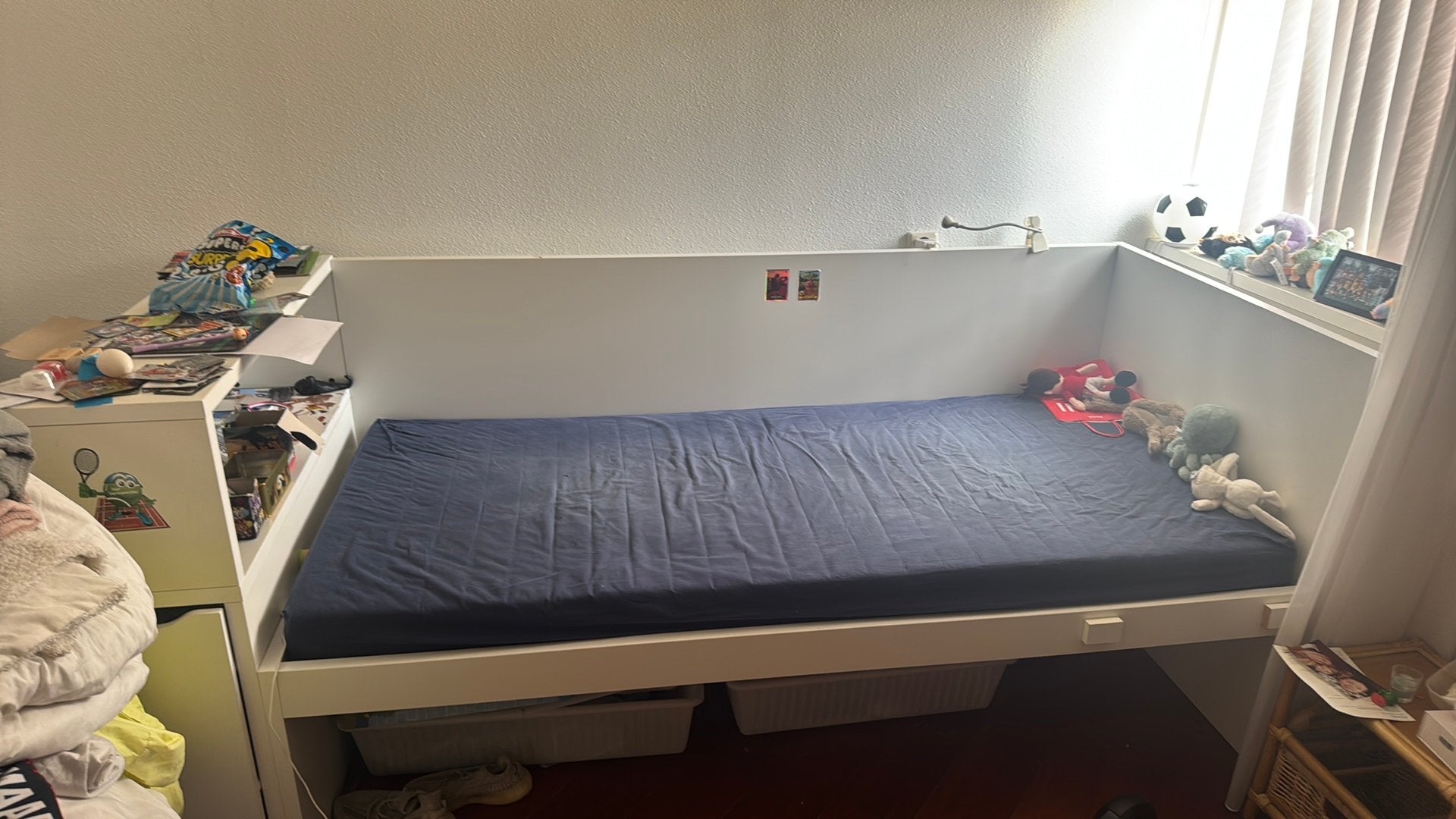 Gratis af halen eenpersoonsbed, Huis en Inrichting, Ophalen, Zo goed als nieuw, Eenpersoons, 90 cm