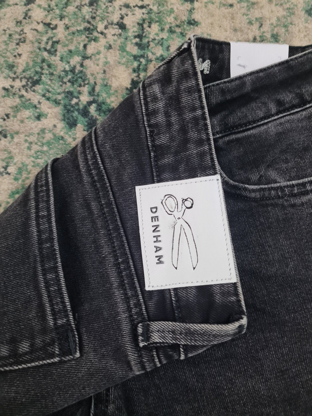Denham Liz Ankle Straight Fit W27 L30 Zwart Nieuw Tulsi2730, Denham, Zwart, Nieuw, Ophalen of Verzenden