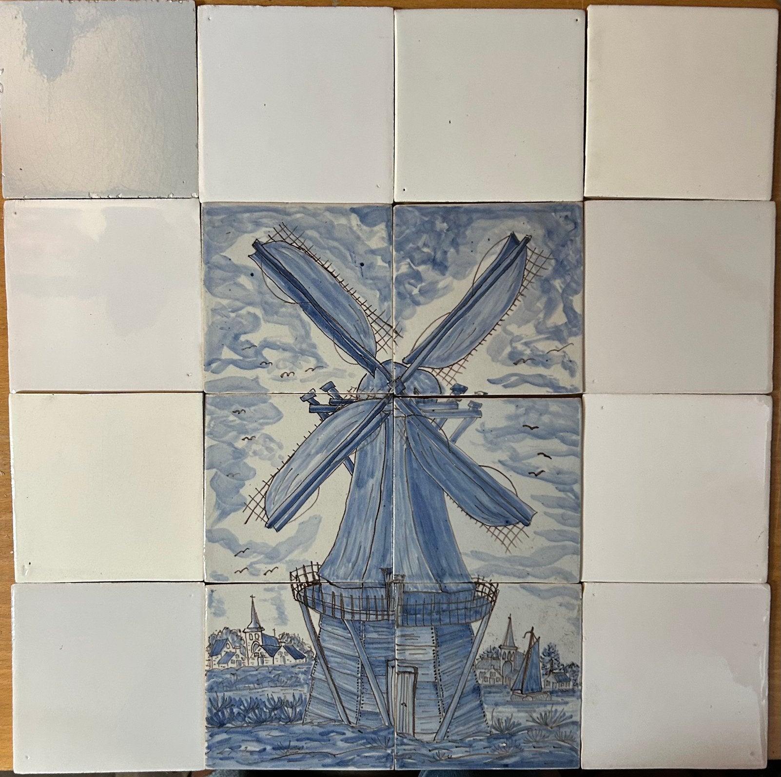 Tegel tableaux van KOCH Workum, Ophalen of Verzenden