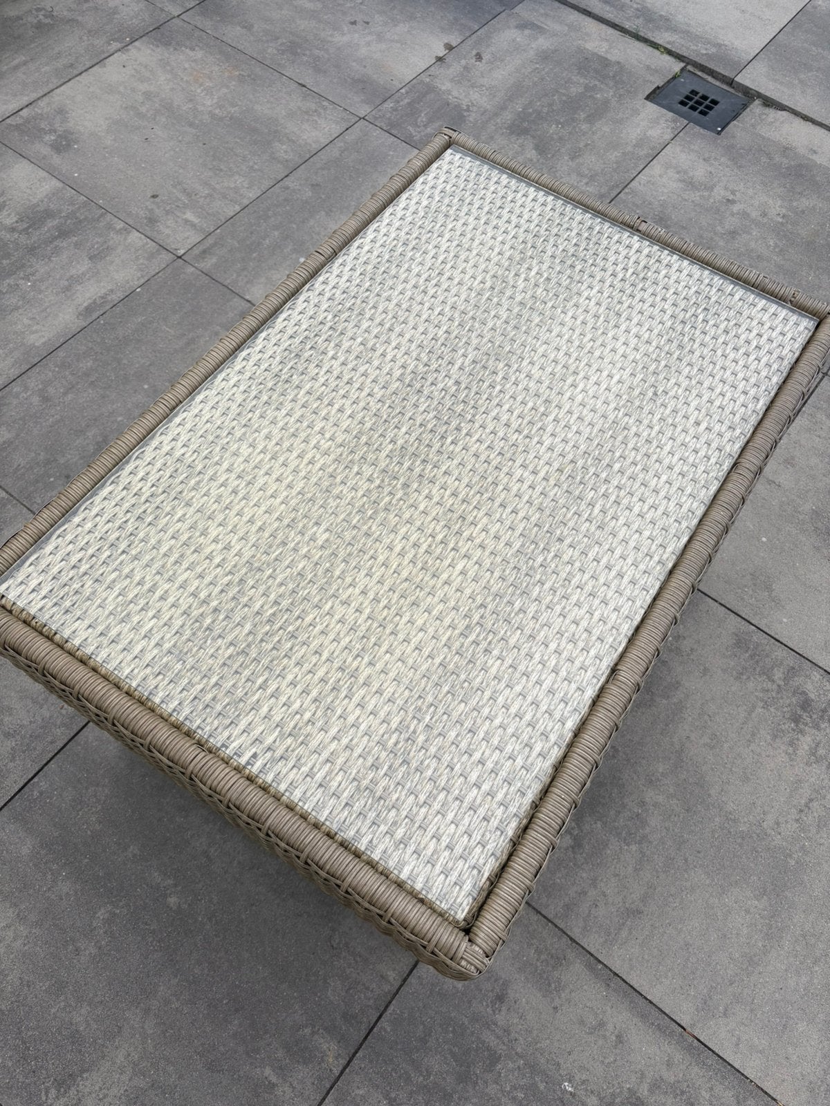 Solleron Ikea tuintafel, Tuin en Terras, Ophalen, Gebruikt, Hout