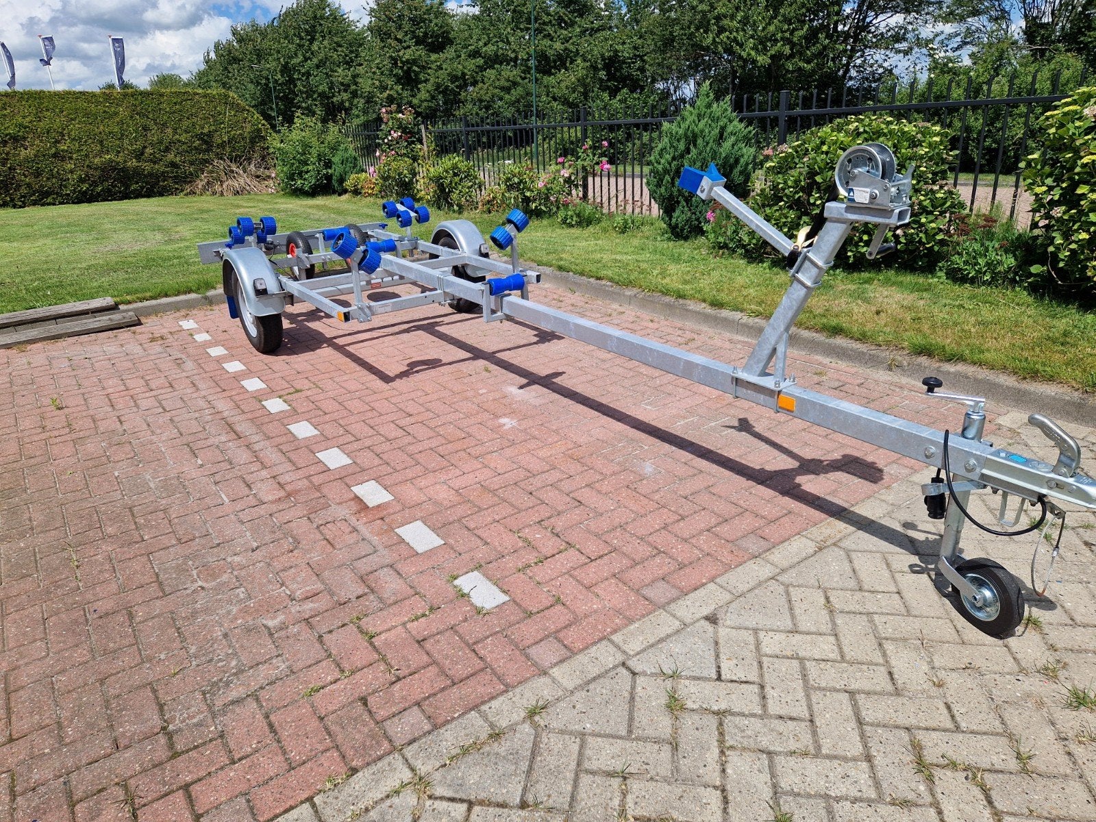 TTH  750KG as trailer in absolute nieuwstaat 2024 !!!!, Minder dan 1500 kg, Overige typen, Minder dan 6 meter, Zo goed als nieuw