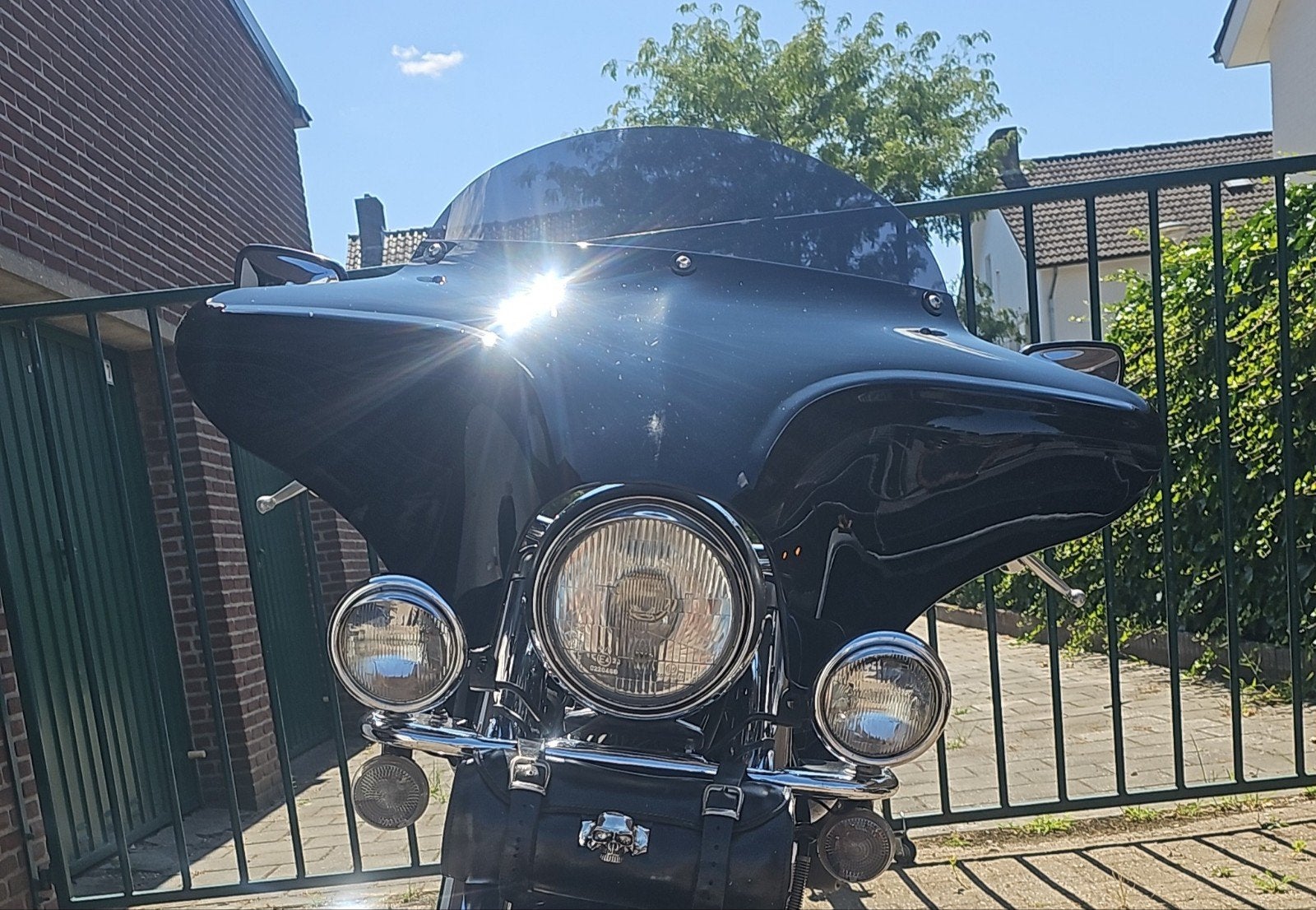 Batwing (kuip) universeel,  Caberg Helm, Grijze Helm., Motoren, Ophalen of Verzenden