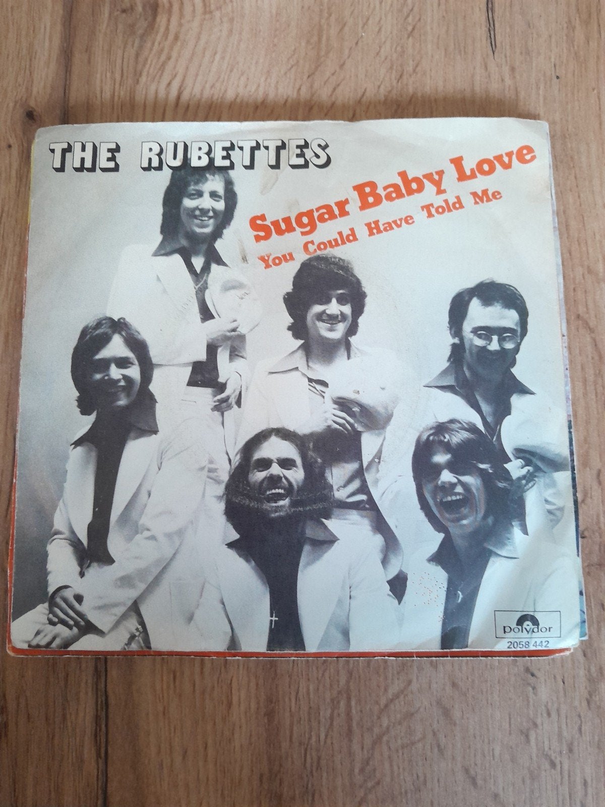 The rubettes 7inch sugar baby love, Cd's en Dvd's, Ophalen of Verzenden, Zo goed als nieuw, Pop