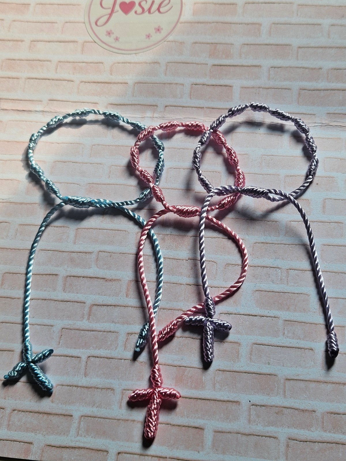 Rozenkransjes - Eerste Communie/Doop/Cadeau, Ophalen of Verzenden, Nieuw, Overige kleuren, Overige materialen