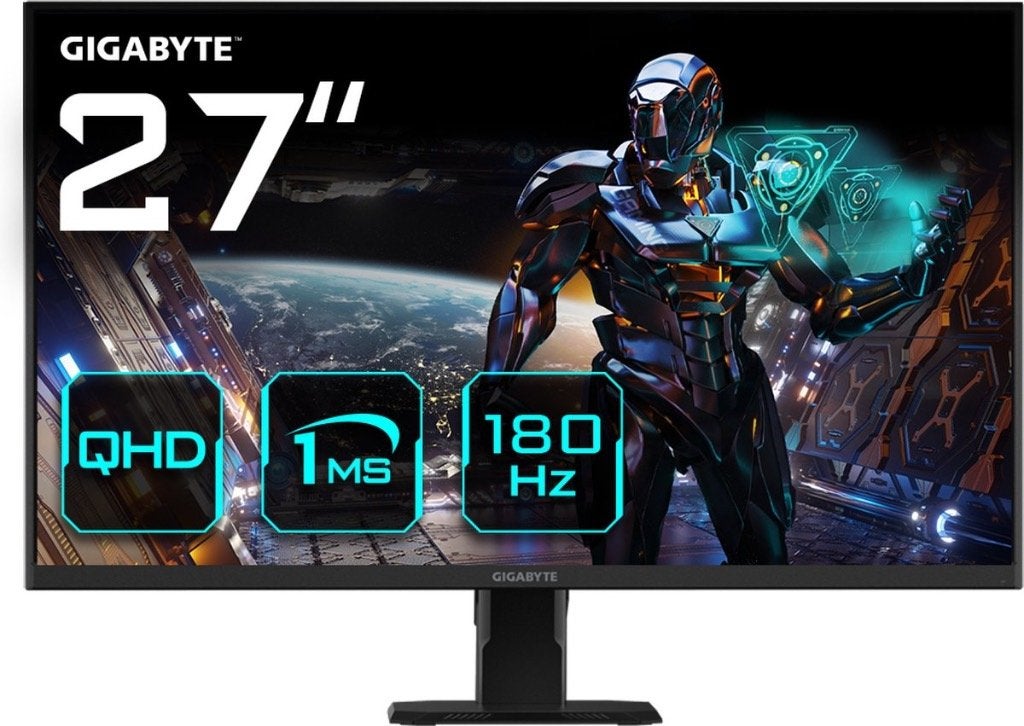 27 Inch QHD 180Hz IPS Monitor, Computers en Software, IPS, Gigabyte, Nieuw, DisplayPort