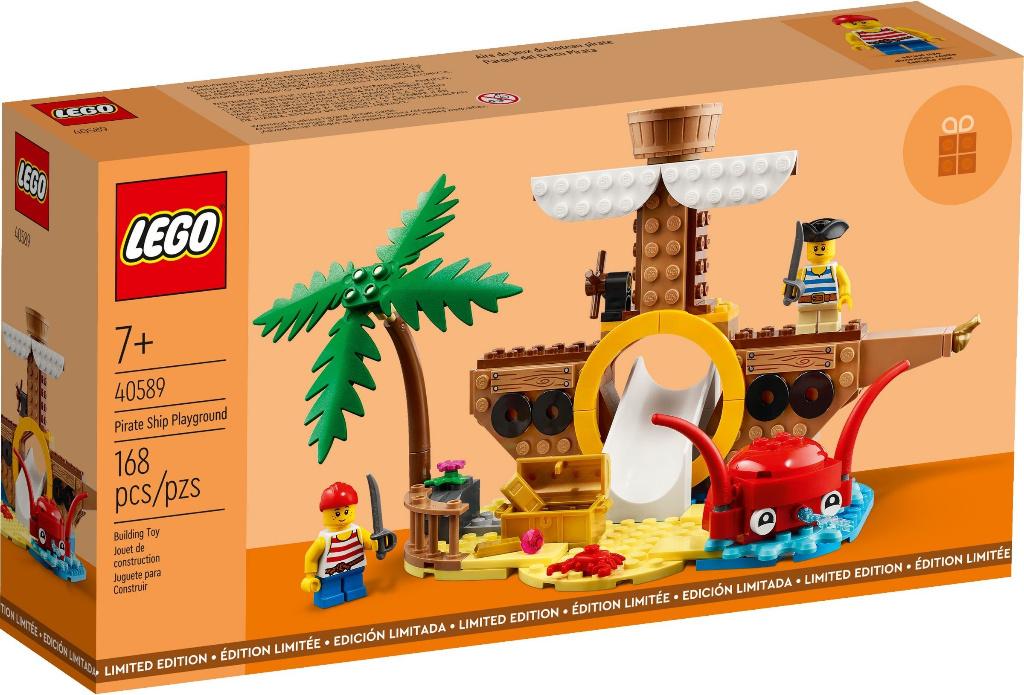 Lego Piratenschip speeltuin (40589) NIEUW in doos, Lego, Nieuw, Ophalen of Verzenden, Complete set
