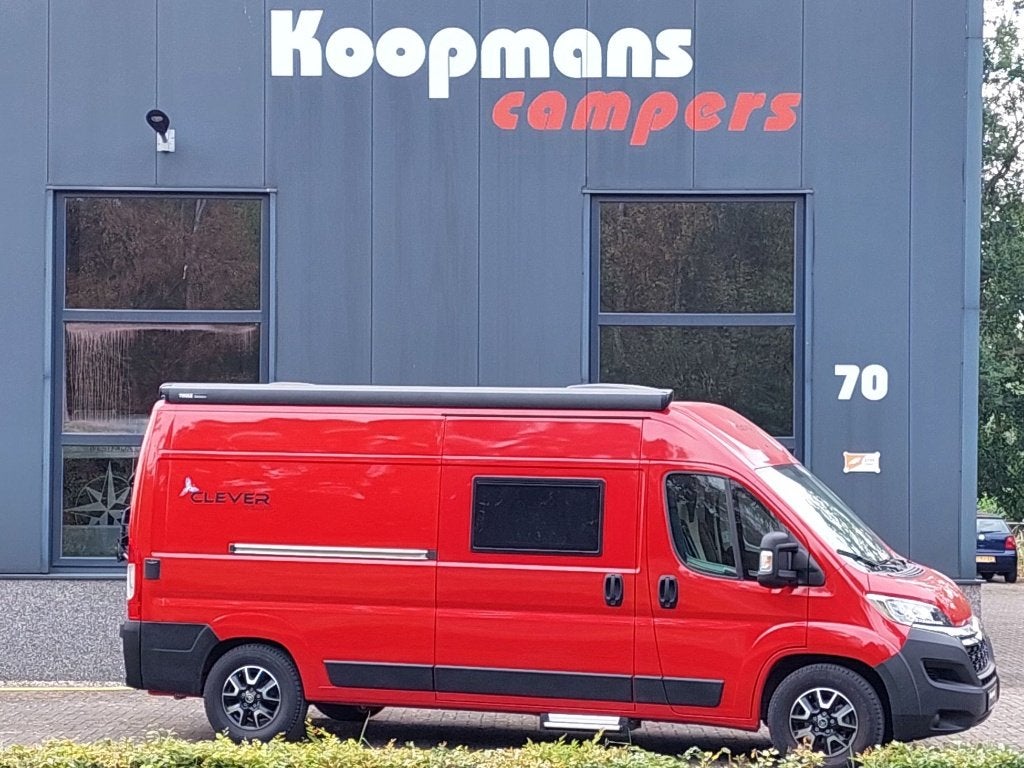 Clever Celebration 600 buscamper 140 pk Euro6 2022, Overige merken, Buscamper of Camperbus, Bedrijf, Tot en met 3