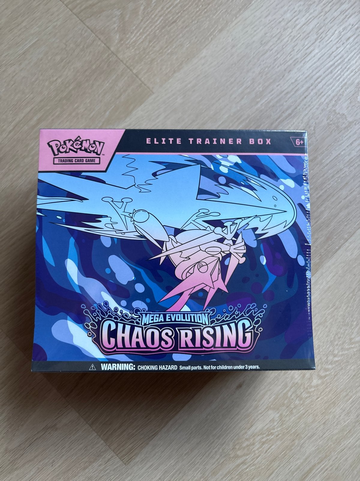 Pokémon Mega Evolution Chaos Rising Elite Trainer Box, Ophalen of Verzenden, Nieuw, Overige typen