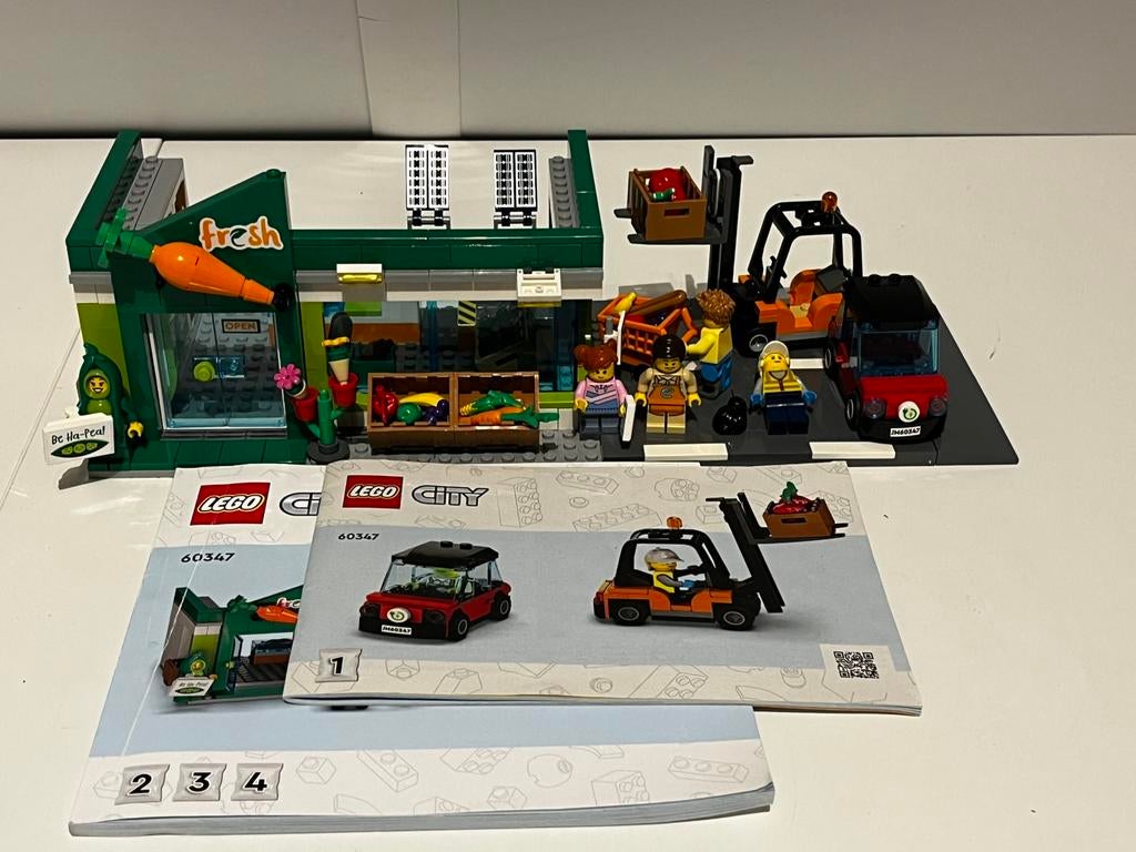 Lego 60347 - compleet, Kinderen en Baby's, Ophalen of Verzenden, Zo goed als nieuw