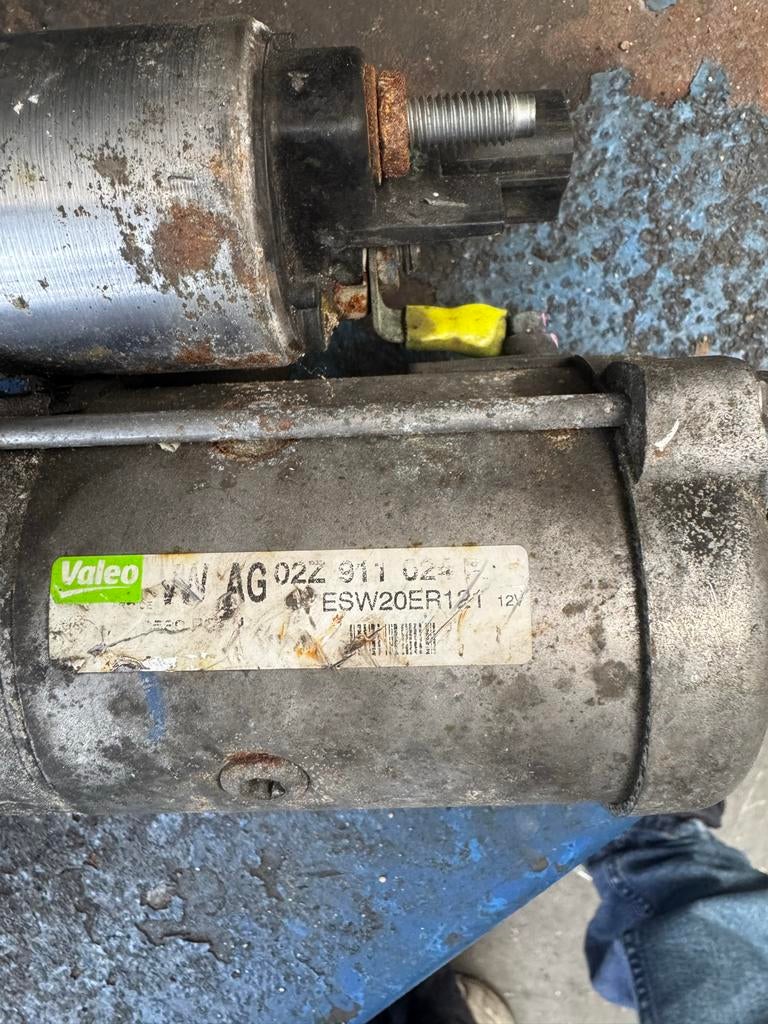 Startmotor Valeo VW AG 022 911 024 ESW20ER121 12V, Ophalen of Verzenden, Gebruikt, Volkswagen