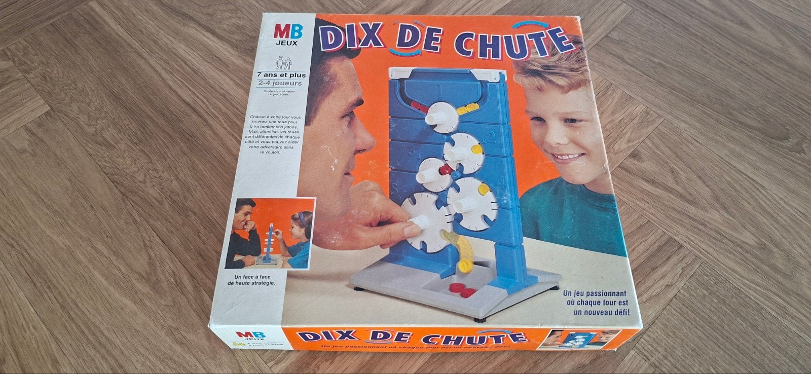Onderuit / Dix de chute, Hobby en Vrije tijd, Gezelschapsspellen | Bordspellen, Een of twee spelers, Ophalen of Verzenden, Zo goed als nieuw