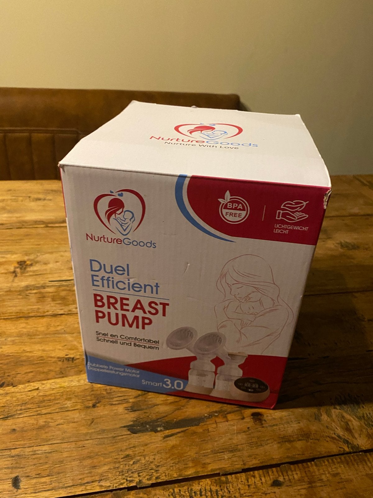 NurtureGoods Duel Efficient Borstkolf Smart 3.0, Ophalen, Gebruikt