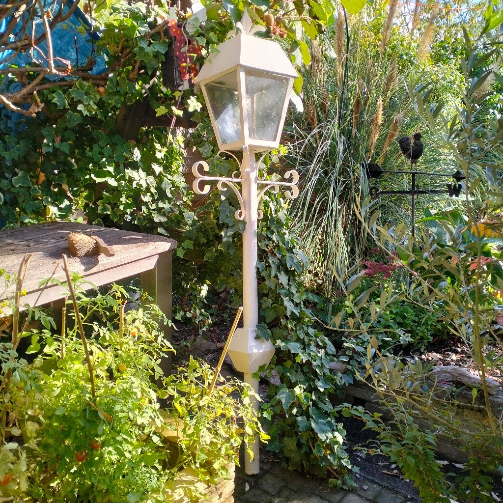 oude lantaarnpaal, Ophalen, Gebruikt, Staande lamp, Netvoeding