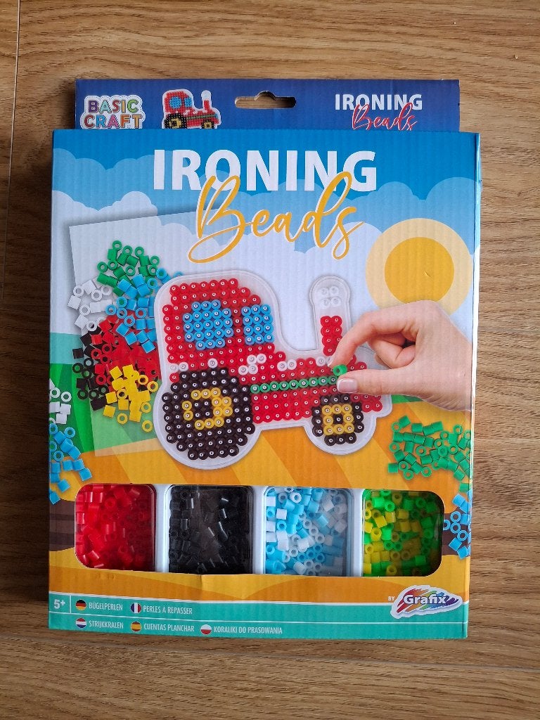 Strijkkralen Ironing Beads trekker / tractor, Ophalen of Verzenden, Nieuw, Knutselen